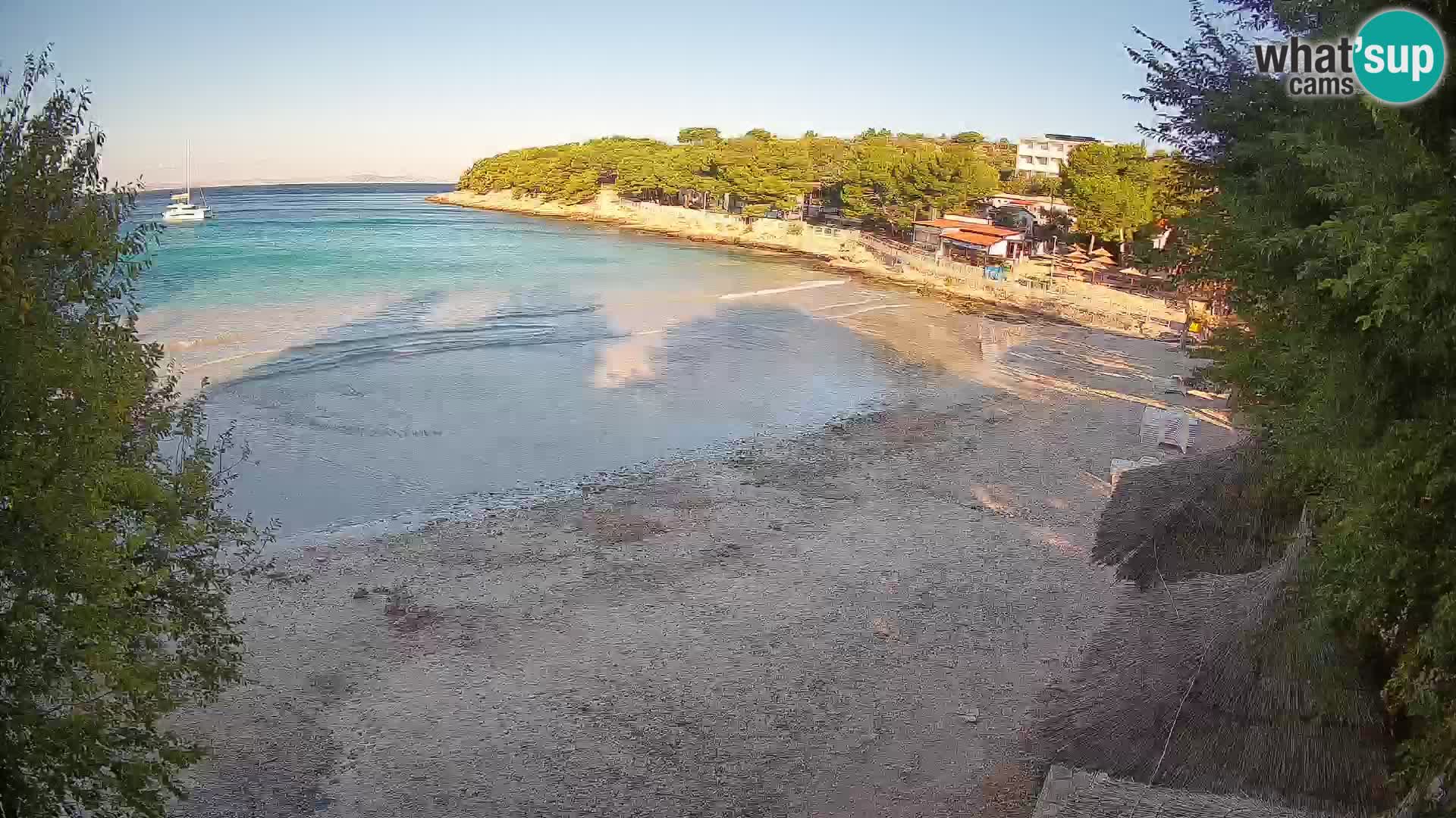 Plaža Slanica Murter – web kamera