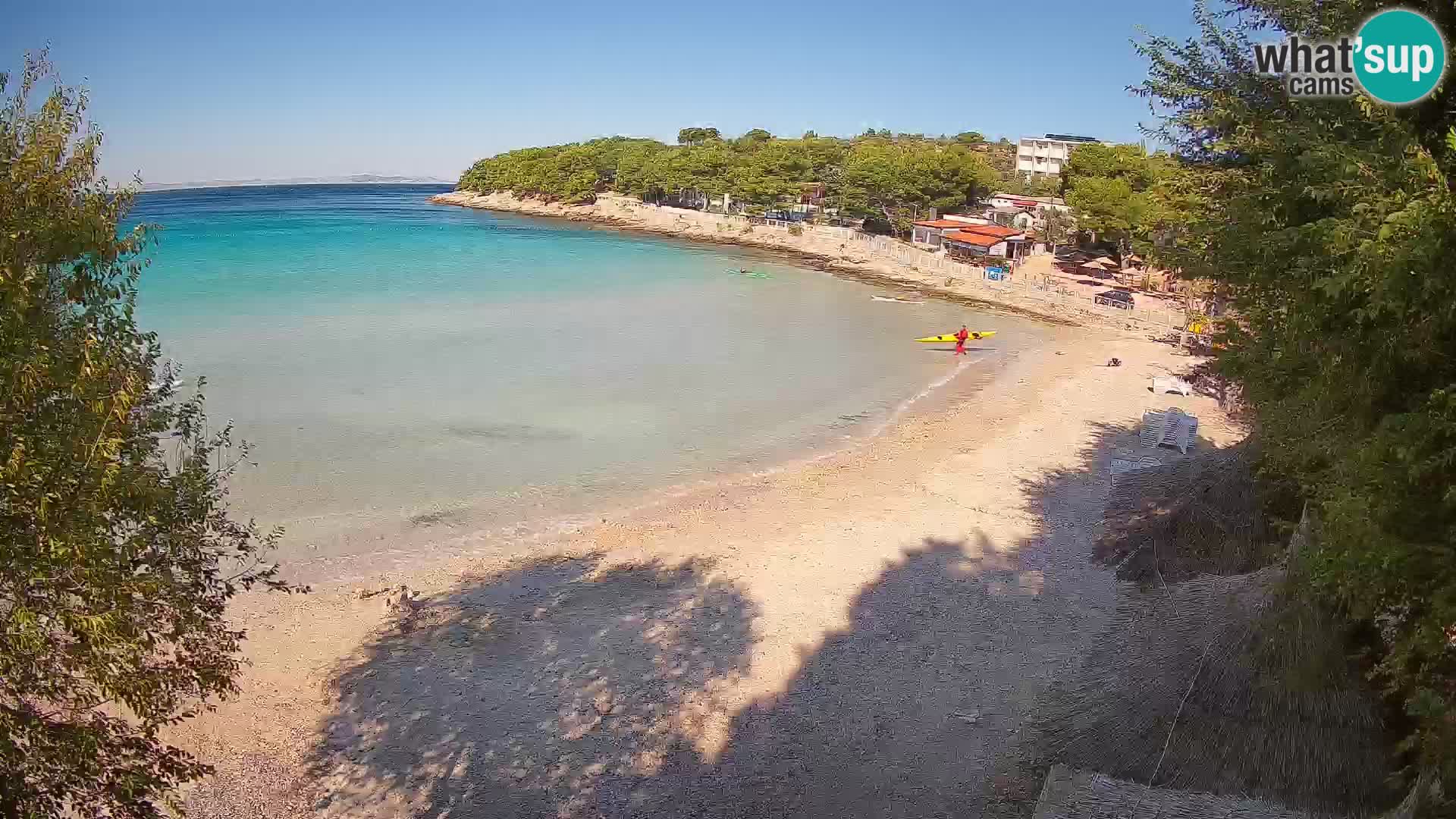Plaža Slanica Murter – web kamera