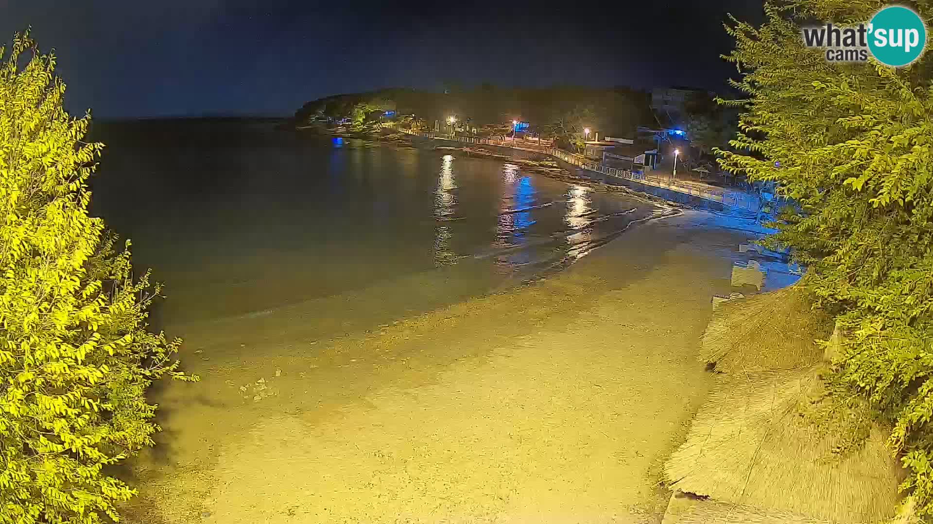 Plaža Slanica Murter – kamera v živo