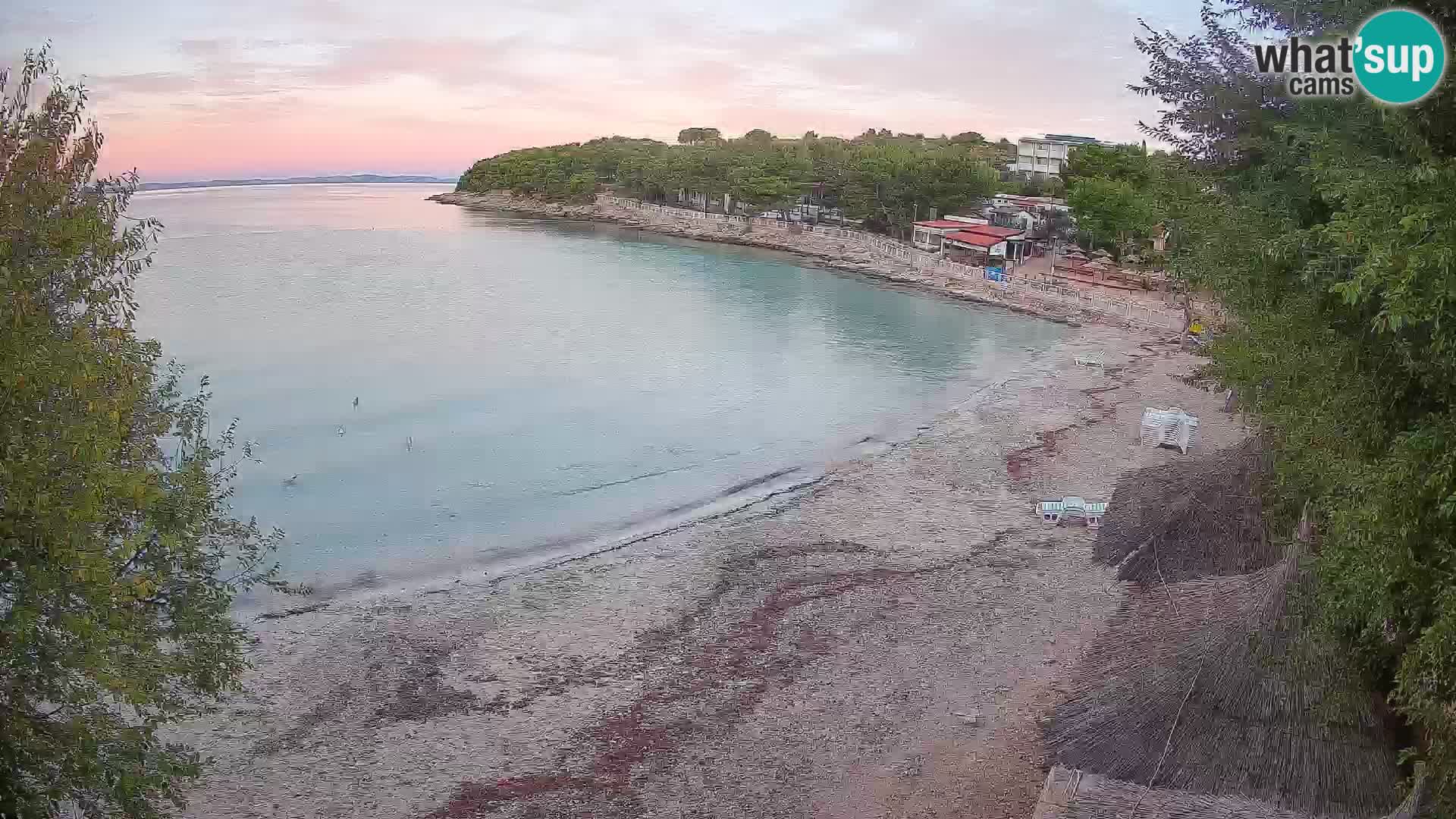 Plaža Slanica Murter – web kamera