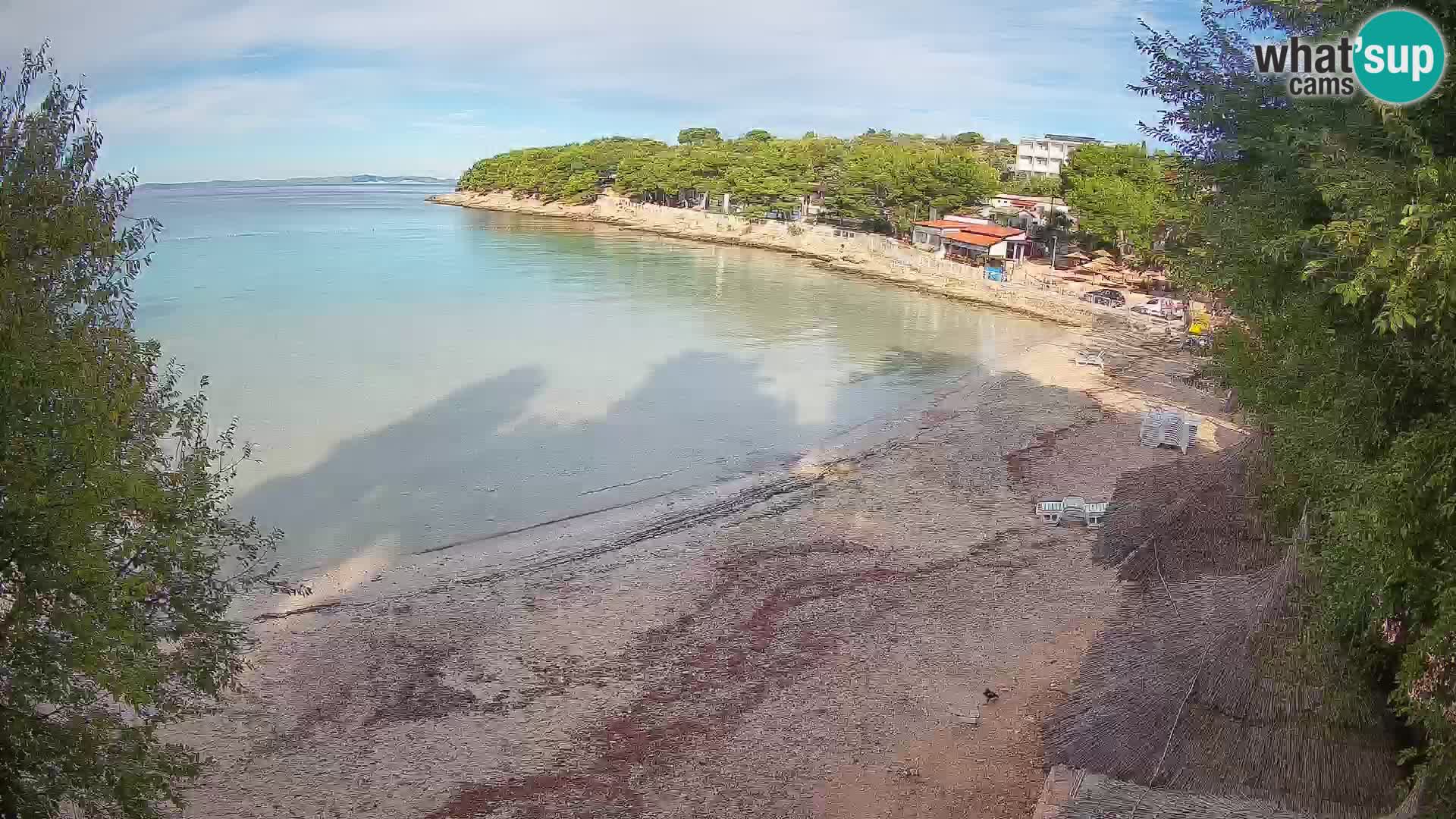Plaža Slanica Murter – kamera v živo