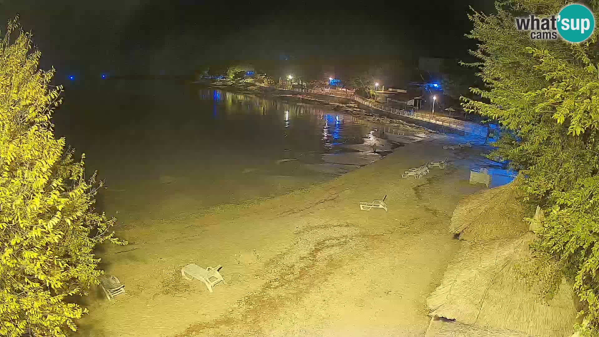 Strand Slanica Murter – webcam