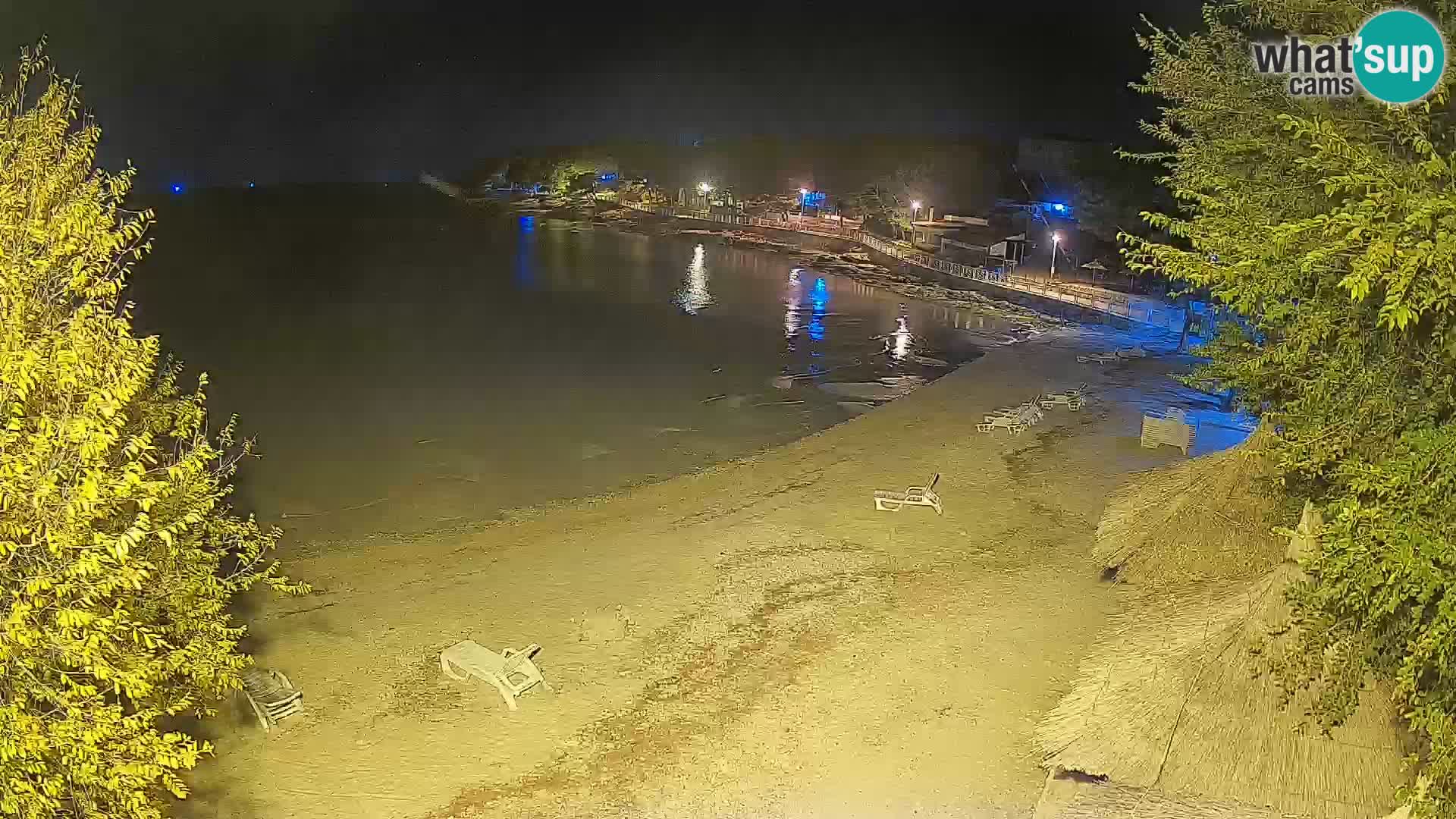 Strand Slanica Murter – webcam