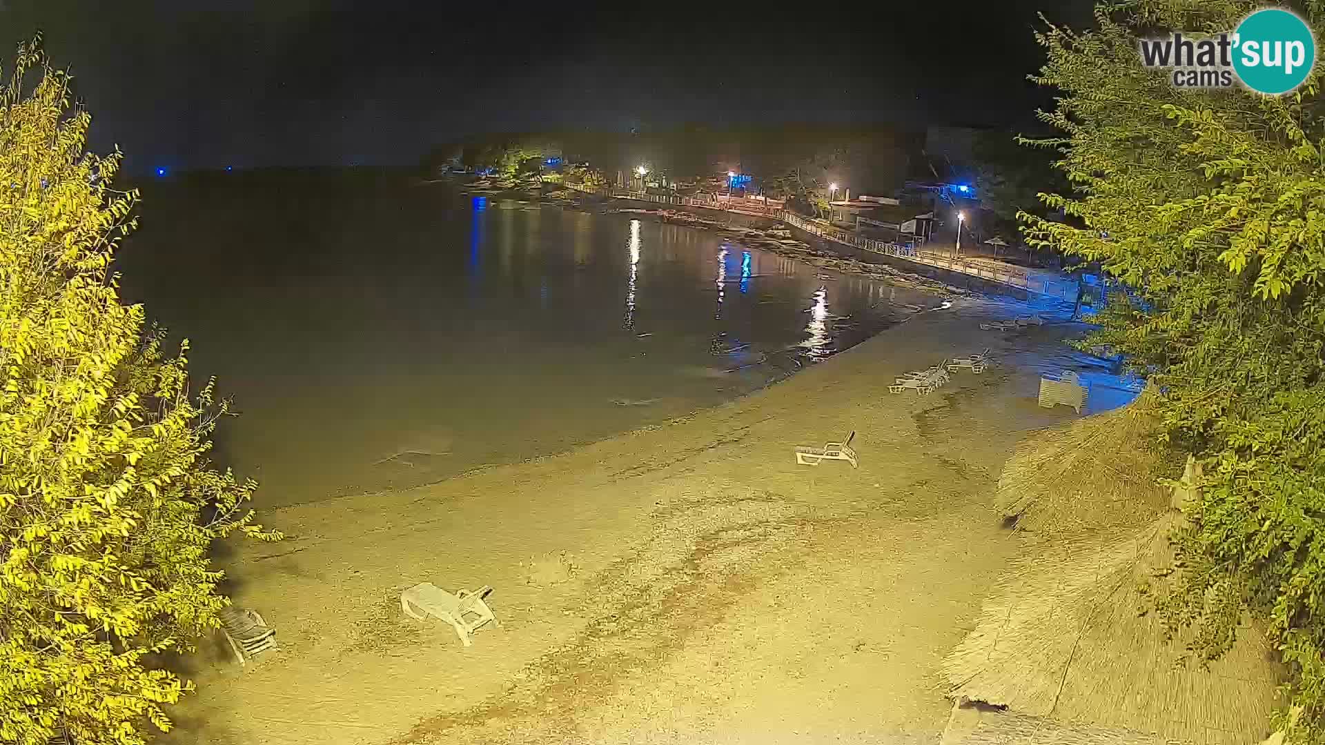 Strand Slanica Murter – webcam