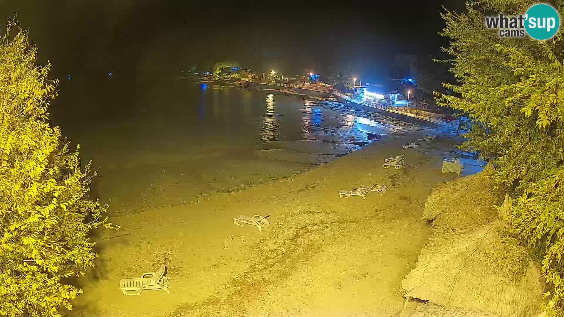 Plaža Slanica Murter – web kamera