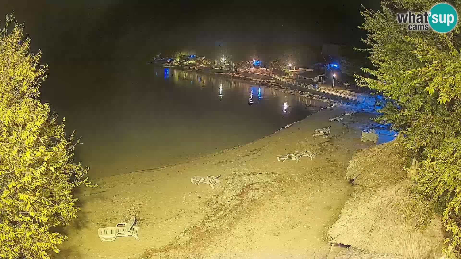 Plaža Slanica Murter – web kamera