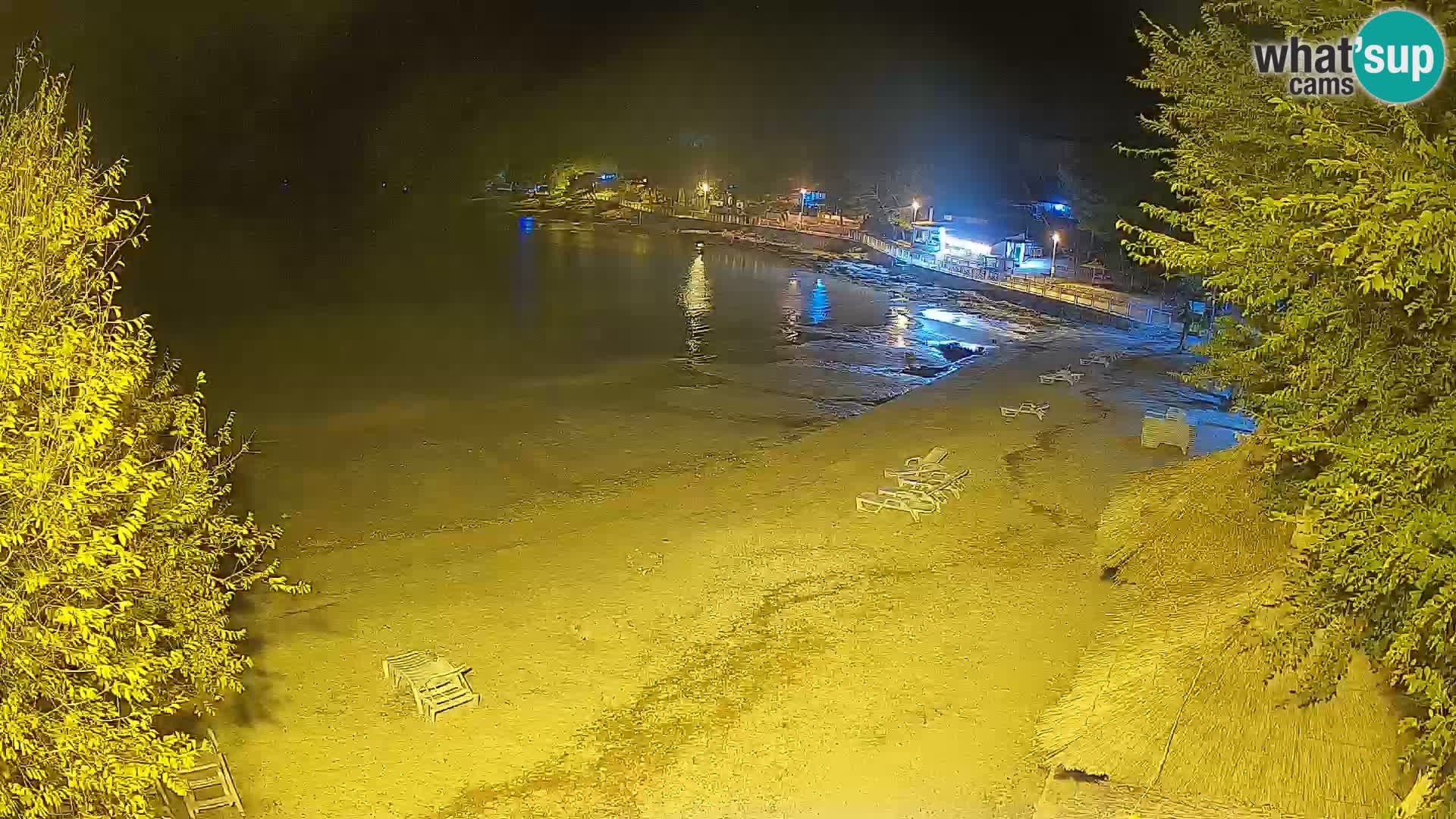 Strand Slanica Murter – webcam