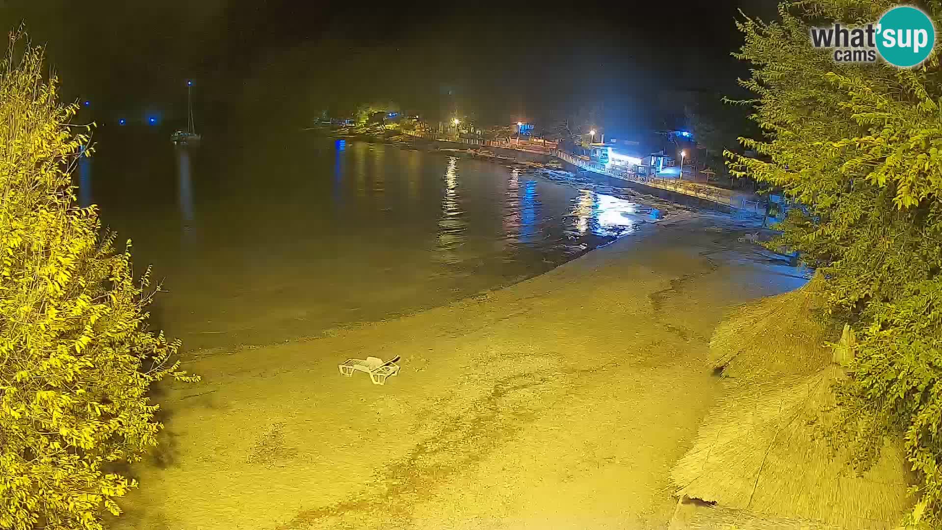 Plaža Slanica Murter – kamera v živo