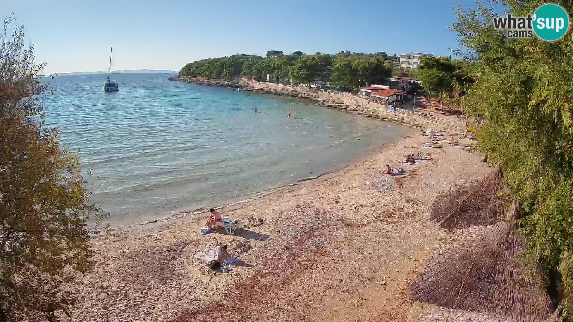 Plaža Slanica Murter – kamera v živo
