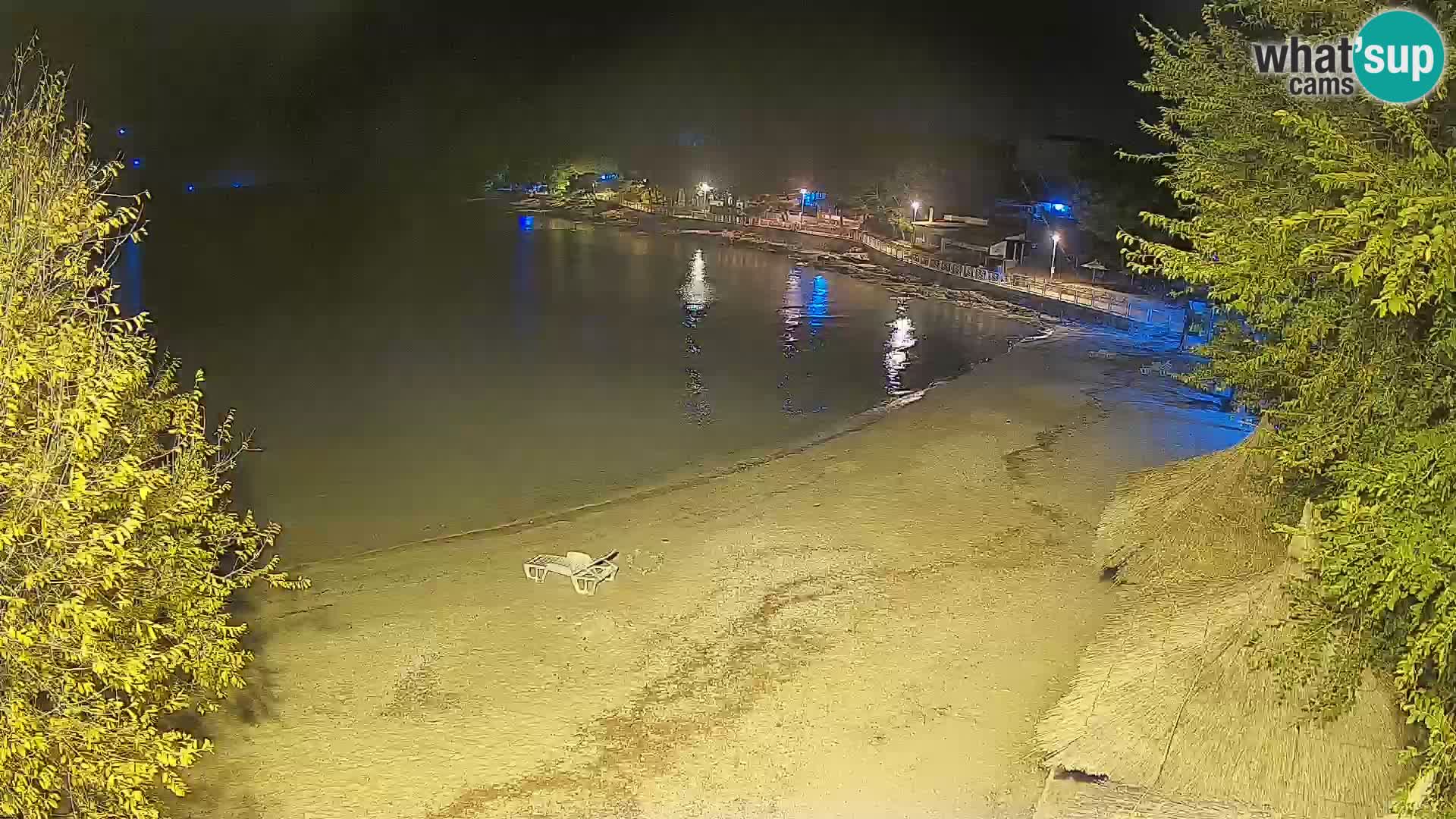 Plaža Slanica Murter – web kamera