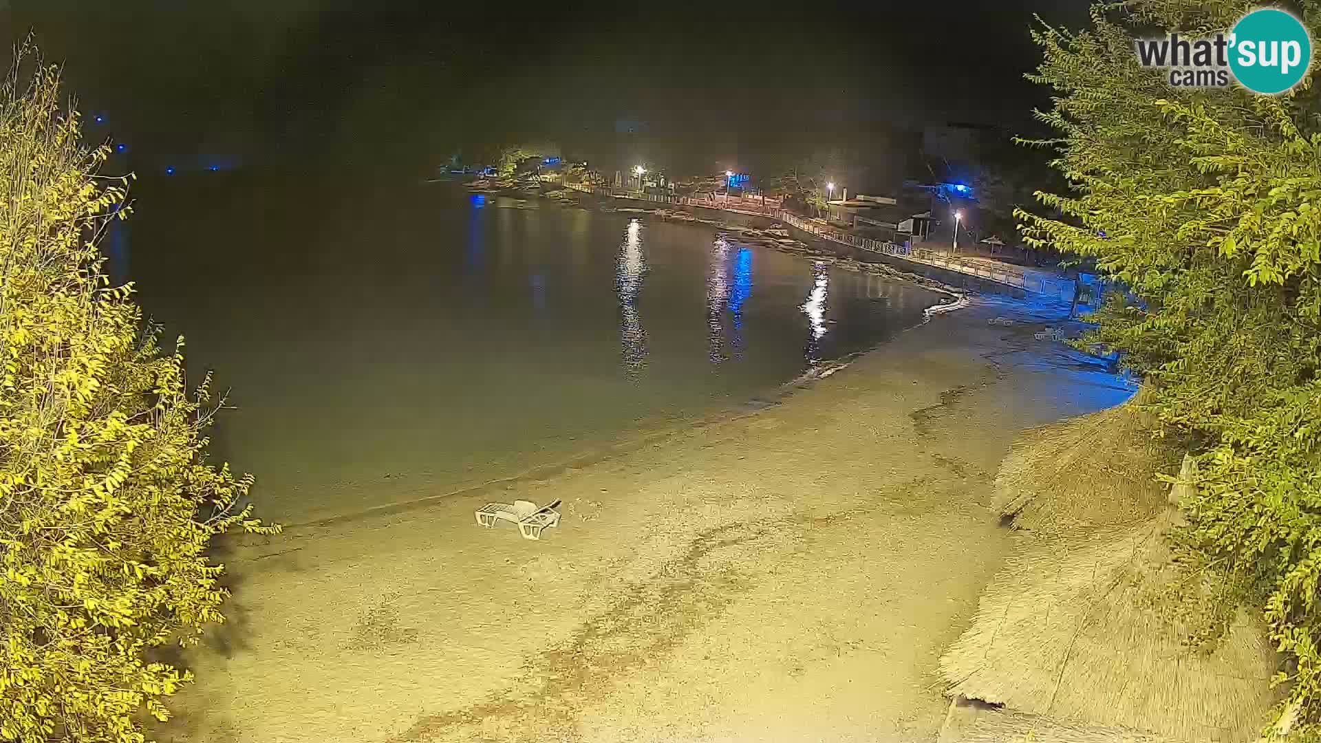 Strand Slanica Murter – webcam