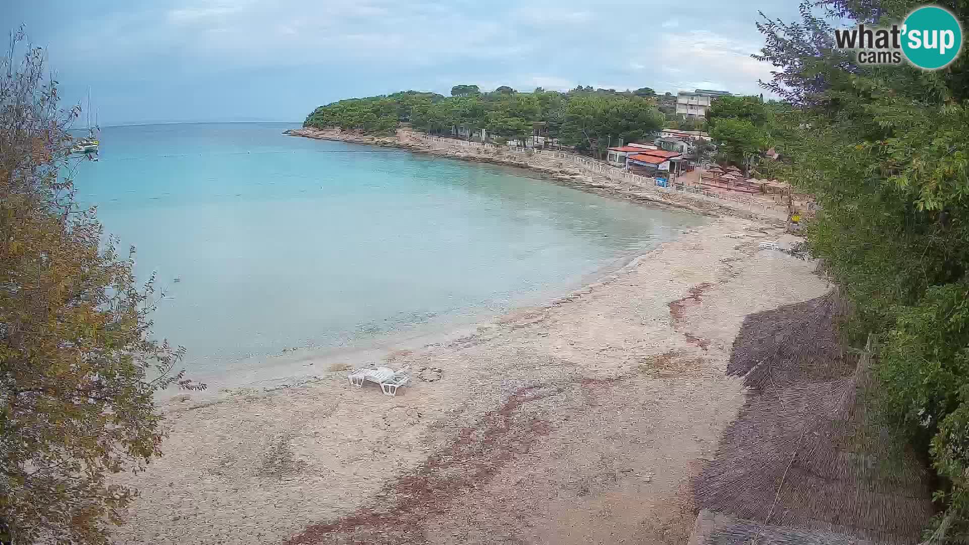 Plaža Slanica Murter – web kamera
