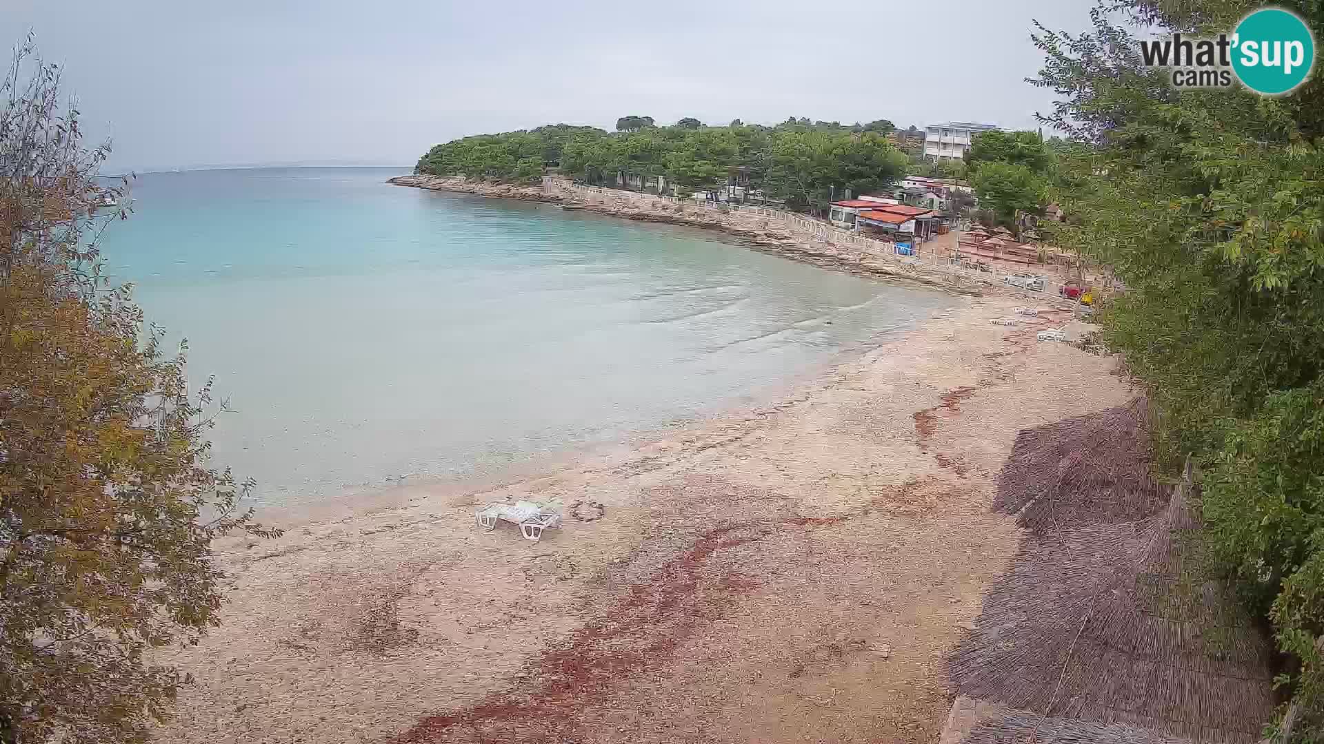 Plaža Slanica Murter – kamera v živo