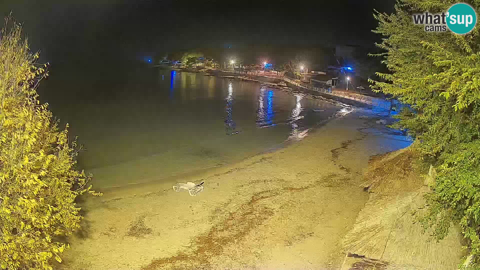 Plaža Slanica Murter – web kamera
