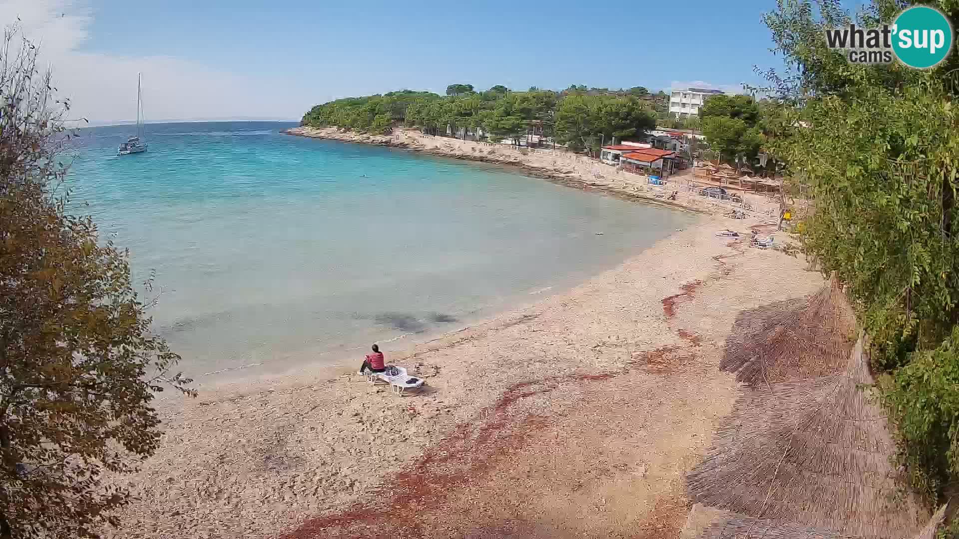 Plaža Slanica Murter – kamera v živo