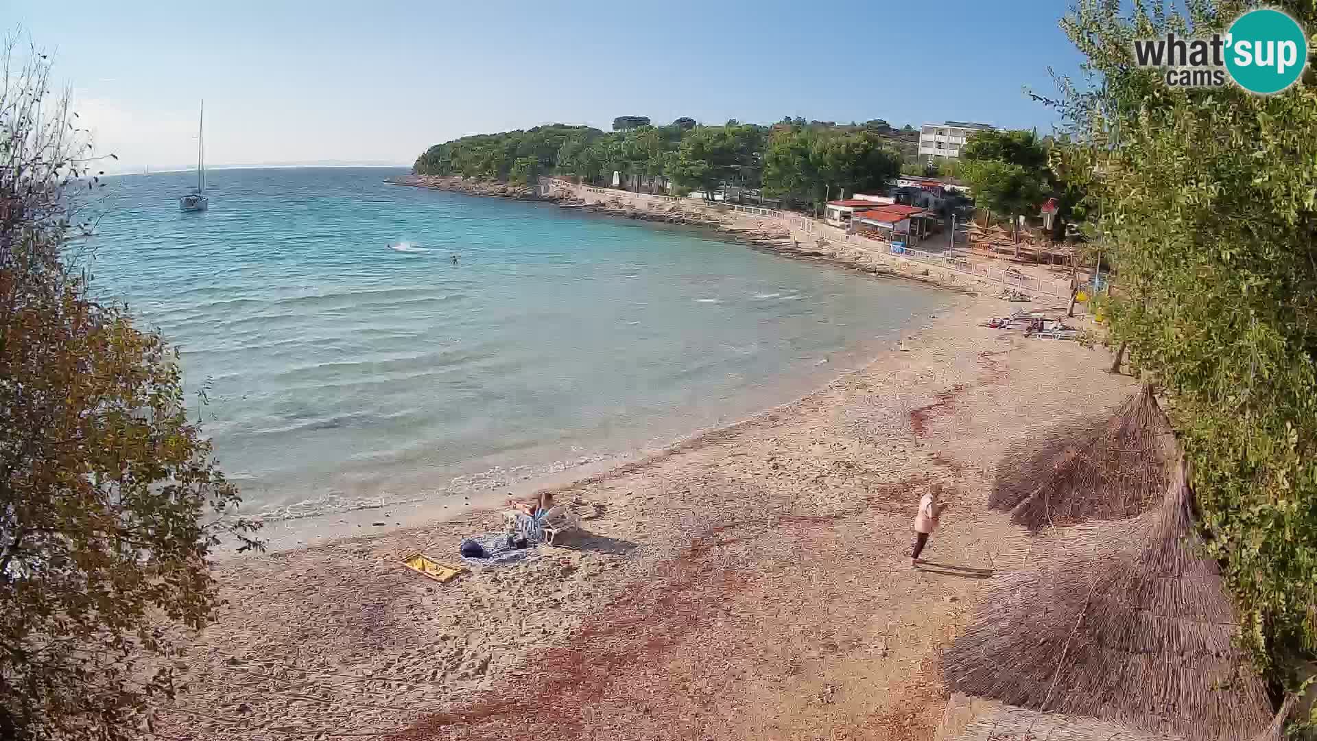 Plaža Slanica Murter – kamera v živo
