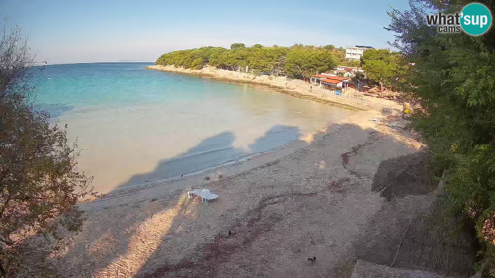 Plaža Slanica Murter – web kamera