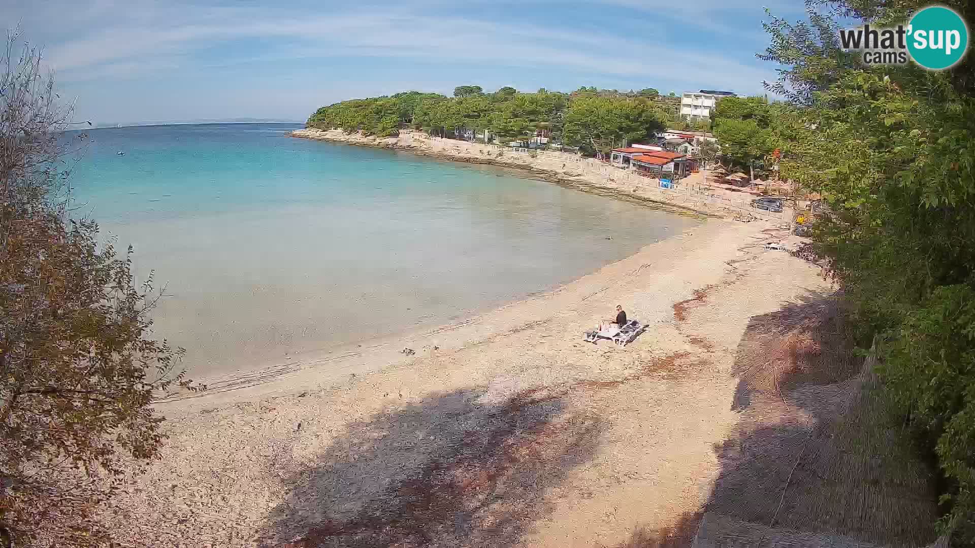 Strand Slanica Murter – webcam