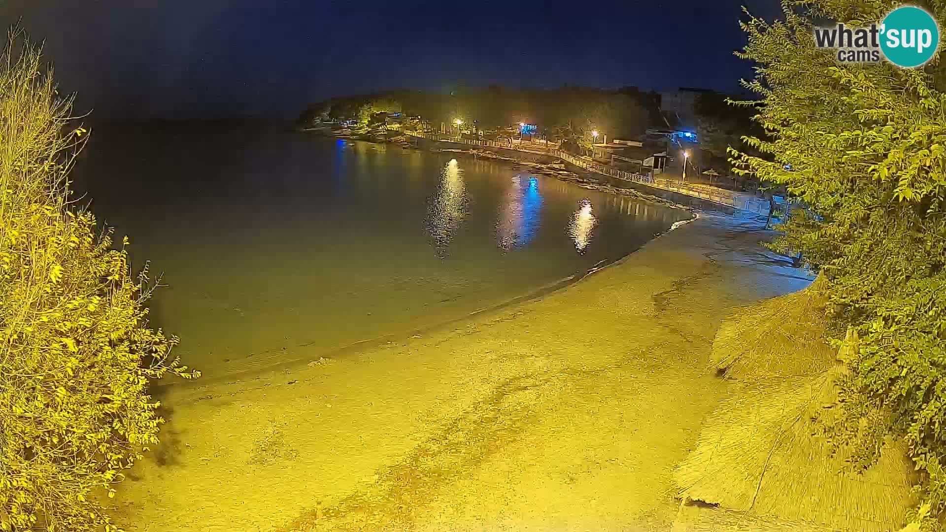 Strand Slanica Murter – webcam