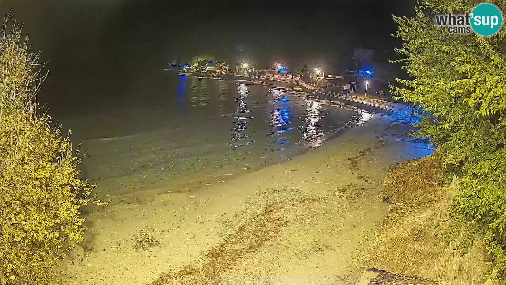 Strand Slanica Murter – webcam