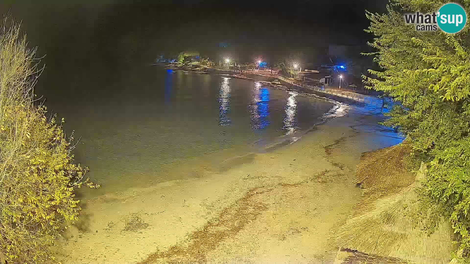 Plaža Slanica Murter – web kamera