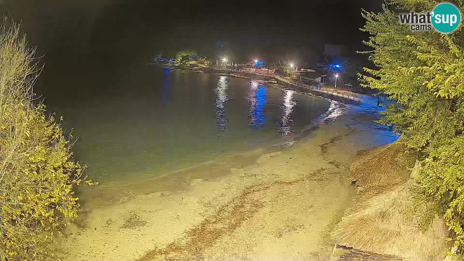 Plaža Slanica Murter – web kamera