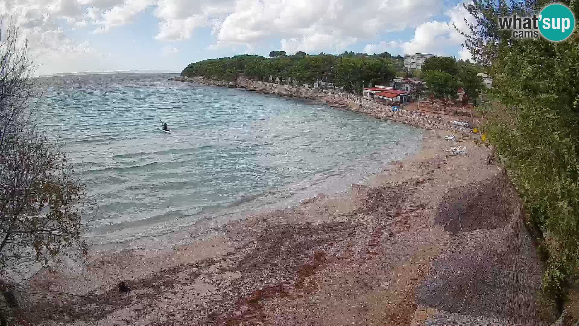 Strand Slanica Murter – webcam