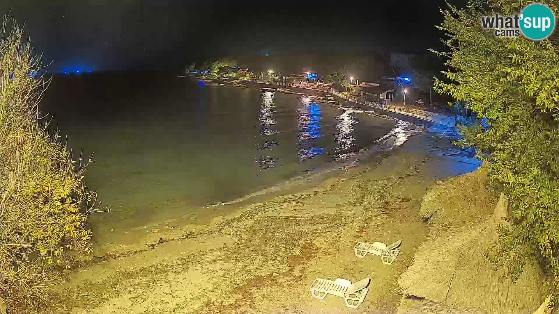 Strand Slanica Murter – webcam