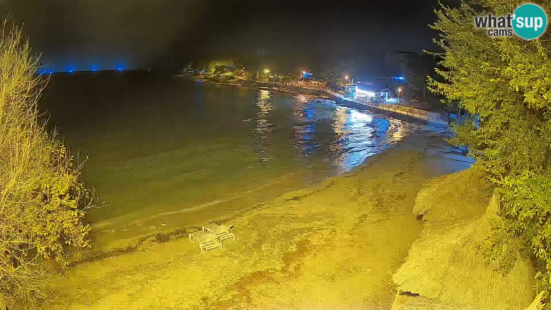 Plaža Slanica Murter – kamera v živo