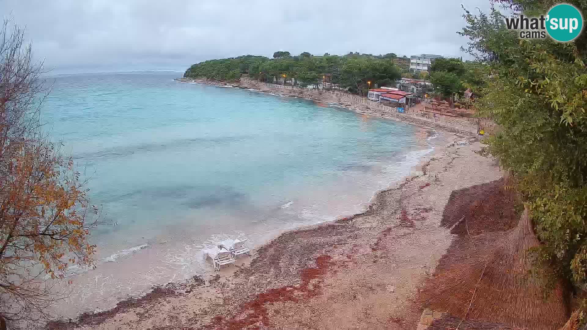 Plaža Slanica Murter – kamera v živo