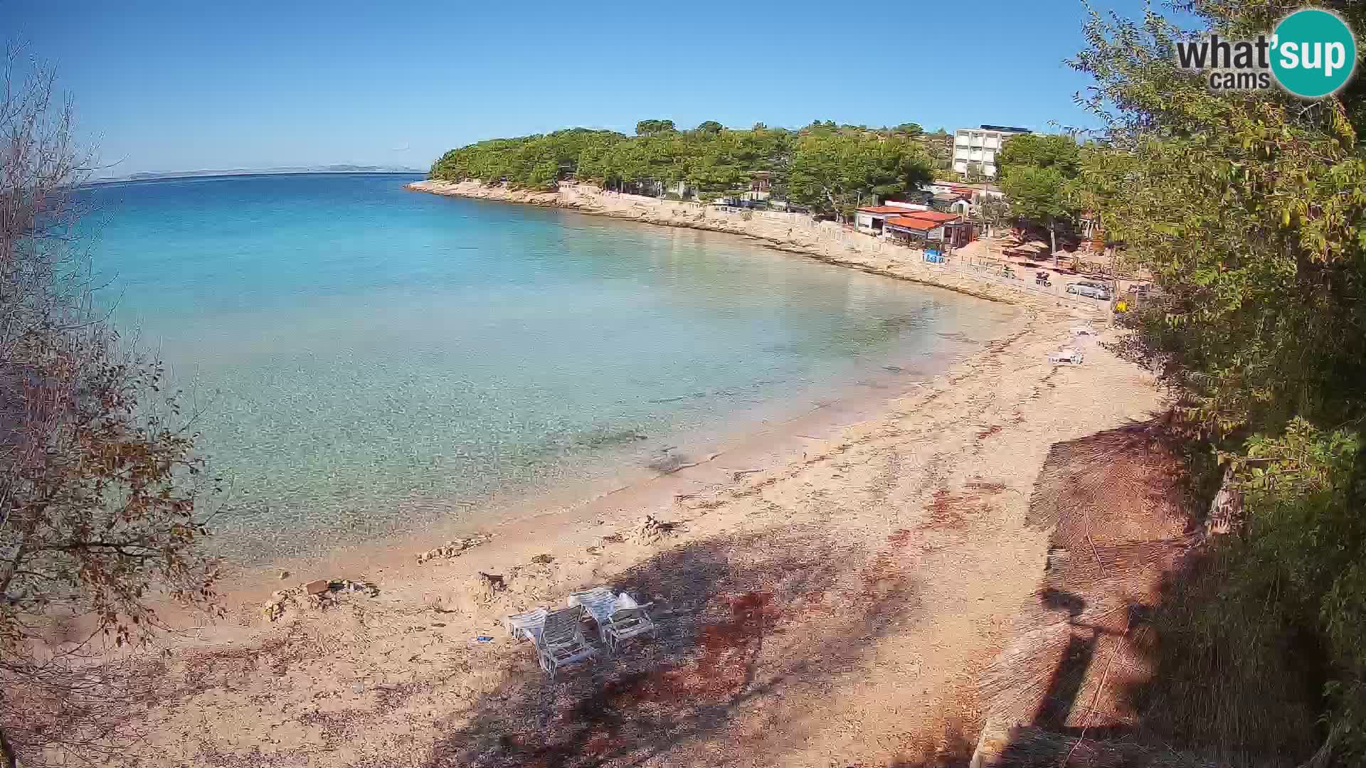 Plaža Slanica Murter – kamera v živo