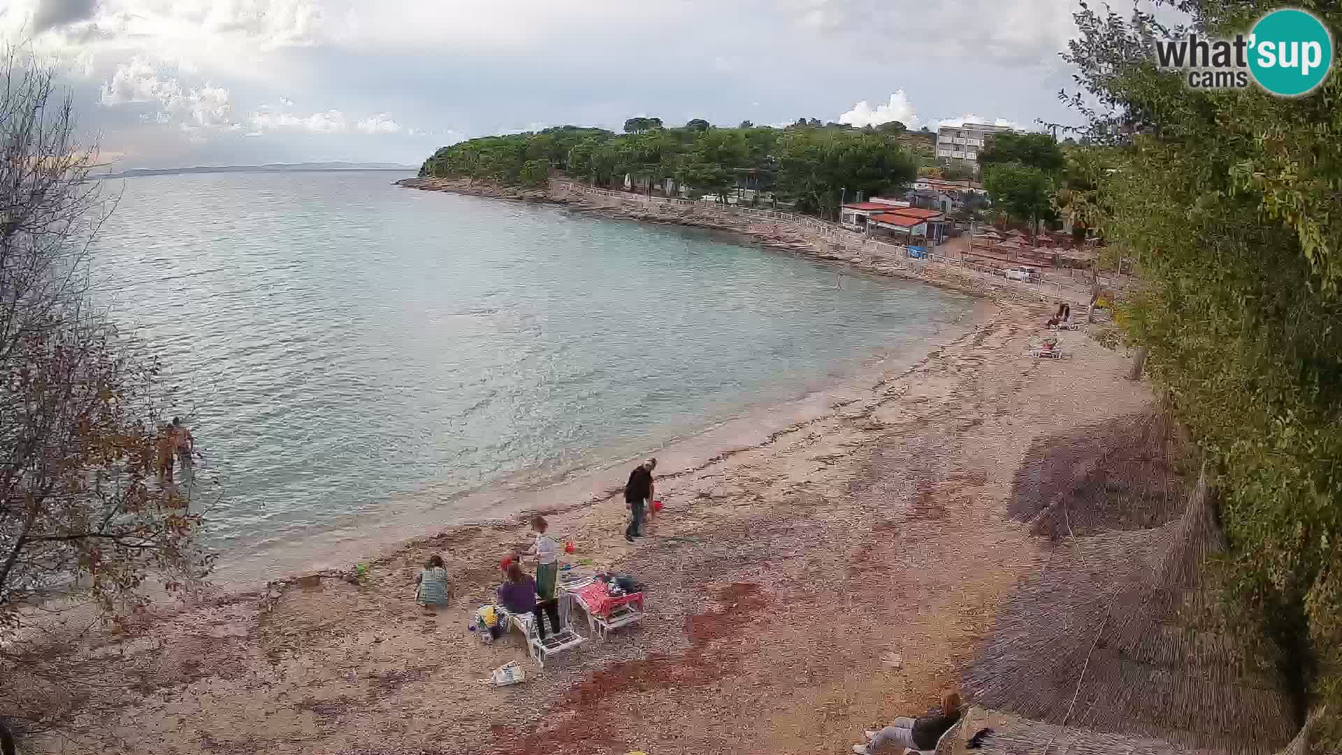 Strand Slanica Murter – webcam