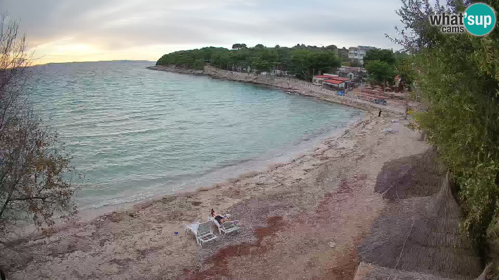 Strand Slanica Murter – webcam