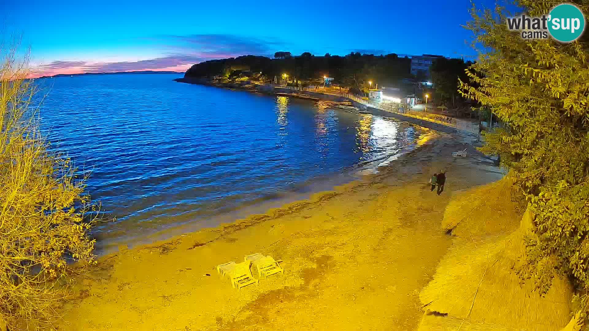 Strand Slanica Murter – webcam