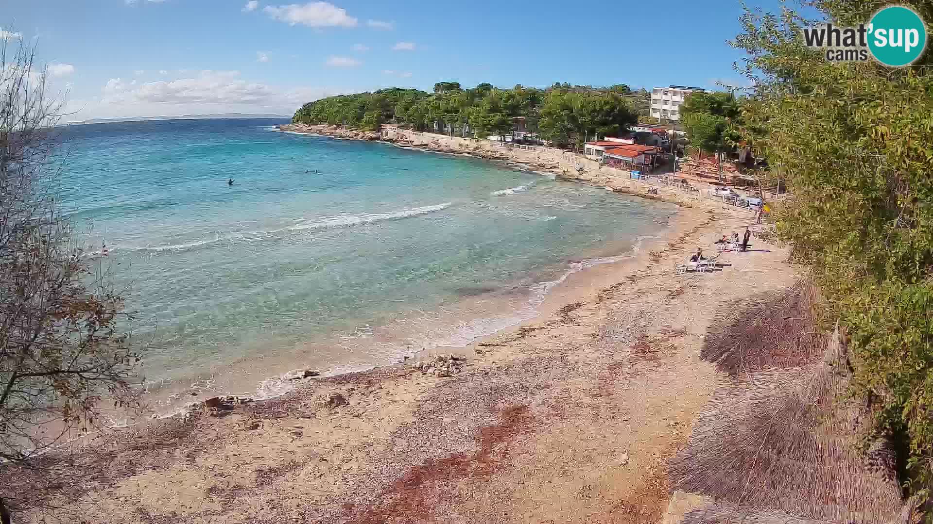Strand Slanica Murter – webcam