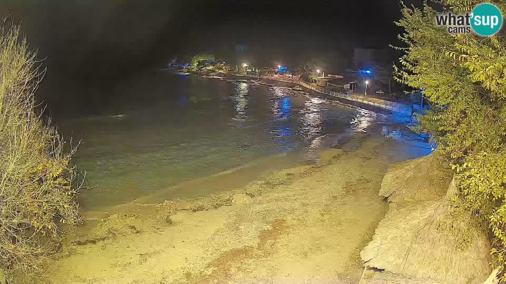 Strand Slanica Murter – webcam