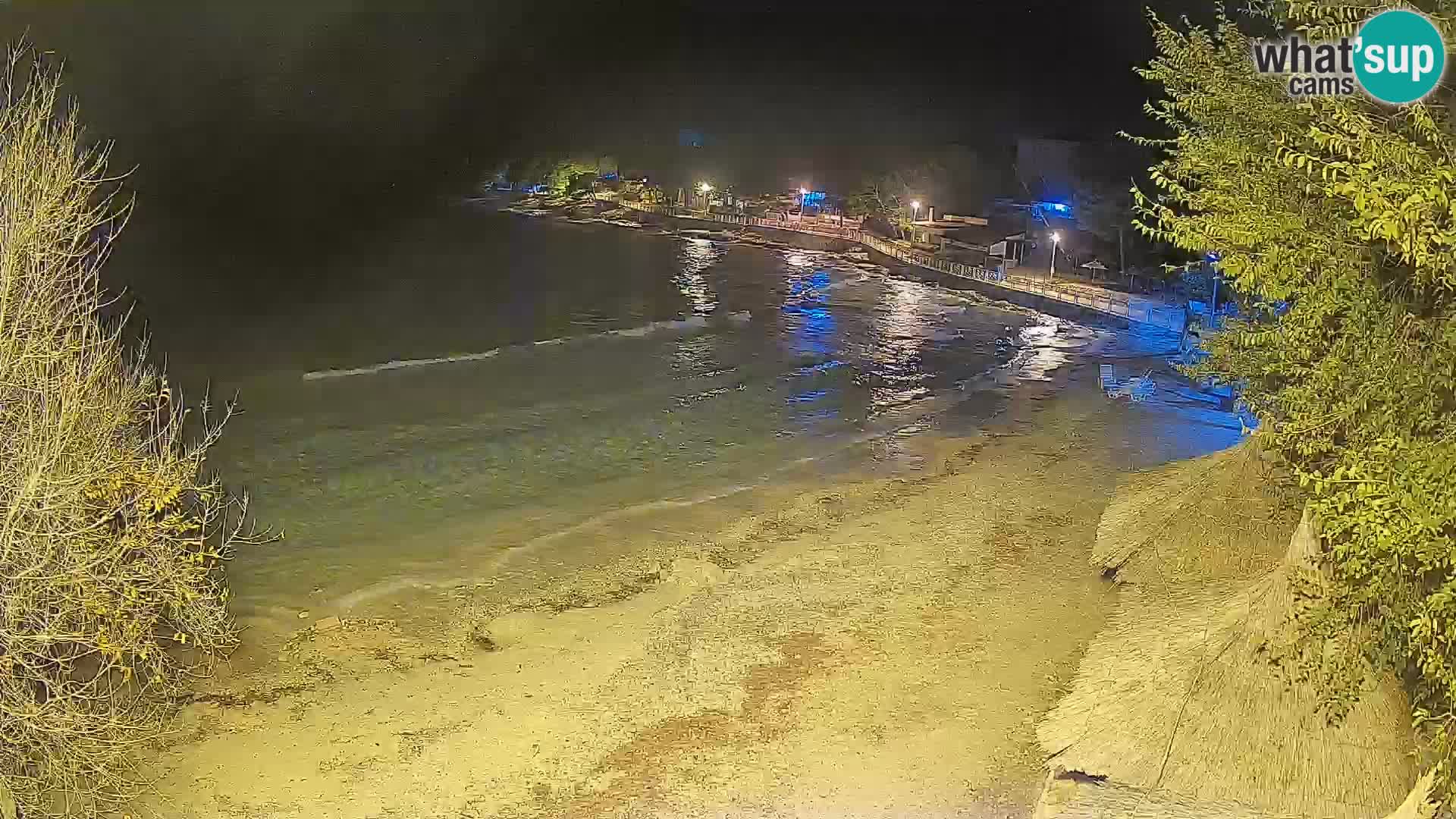 Strand Slanica Murter – webcam