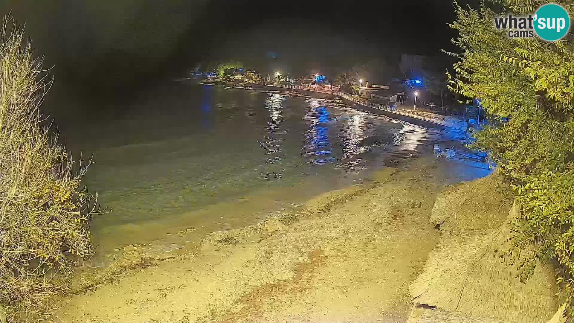 Strand Slanica Murter – webcam