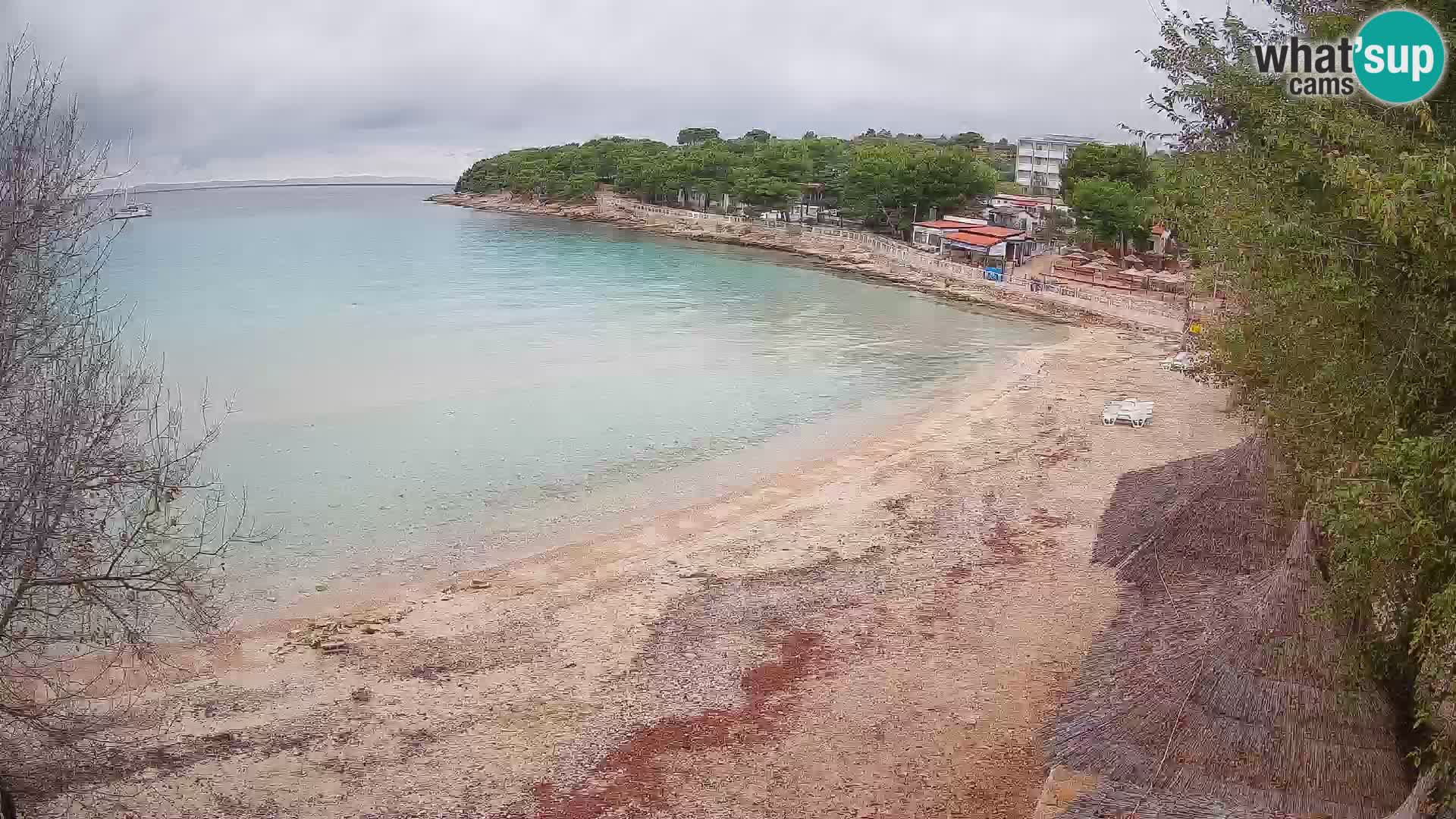 Strand Slanica Murter – webcam
