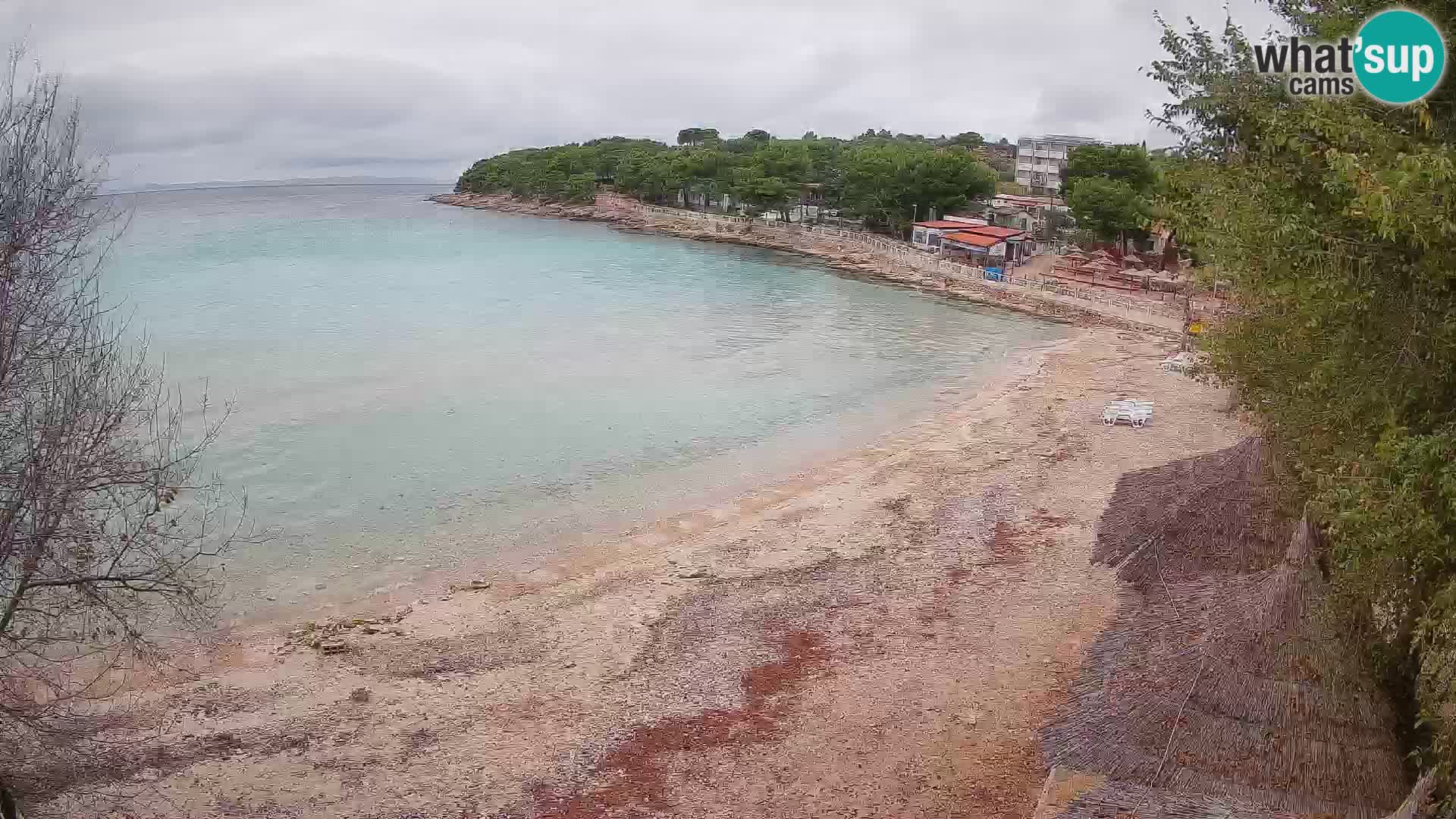 Plaža Slanica Murter – kamera v živo