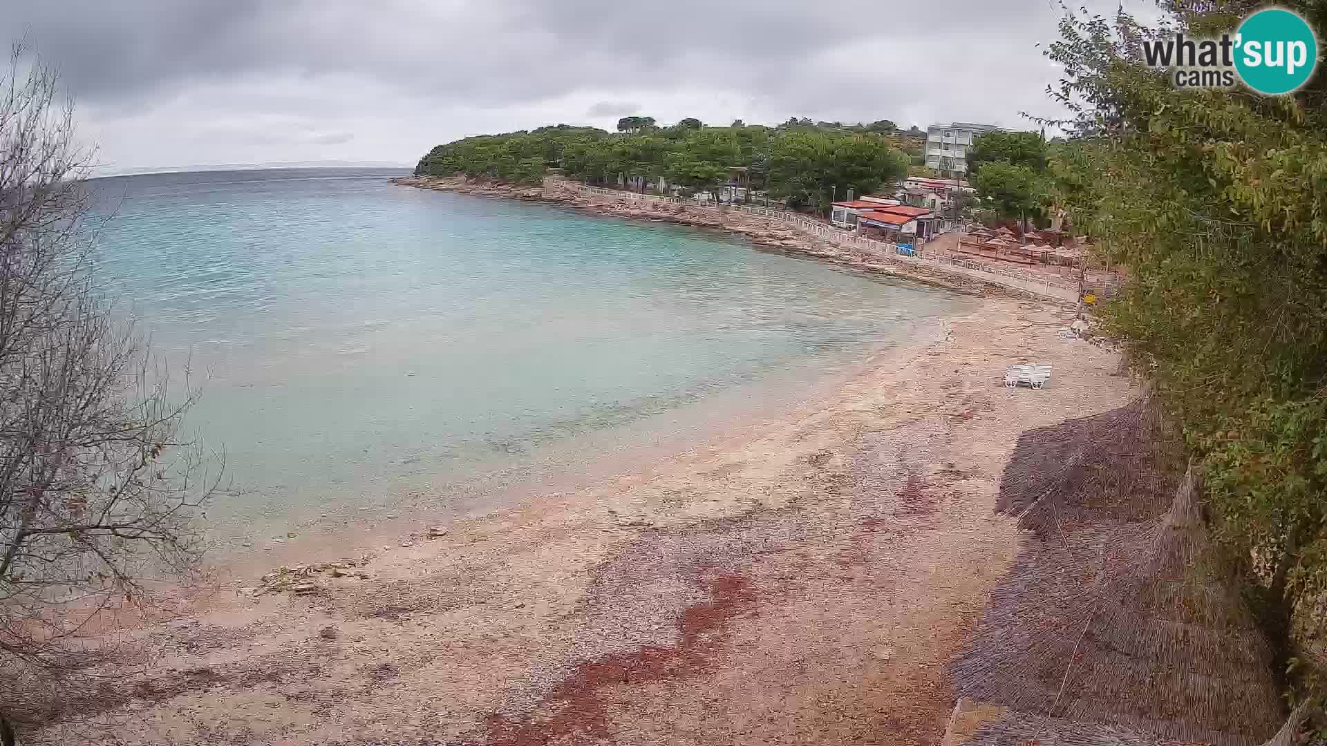 Plaža Slanica Murter – web kamera