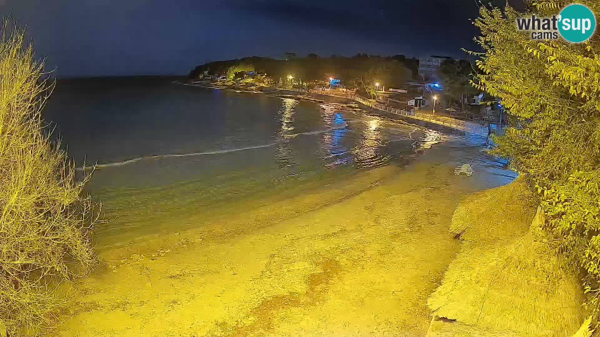 Strand Slanica Murter – webcam