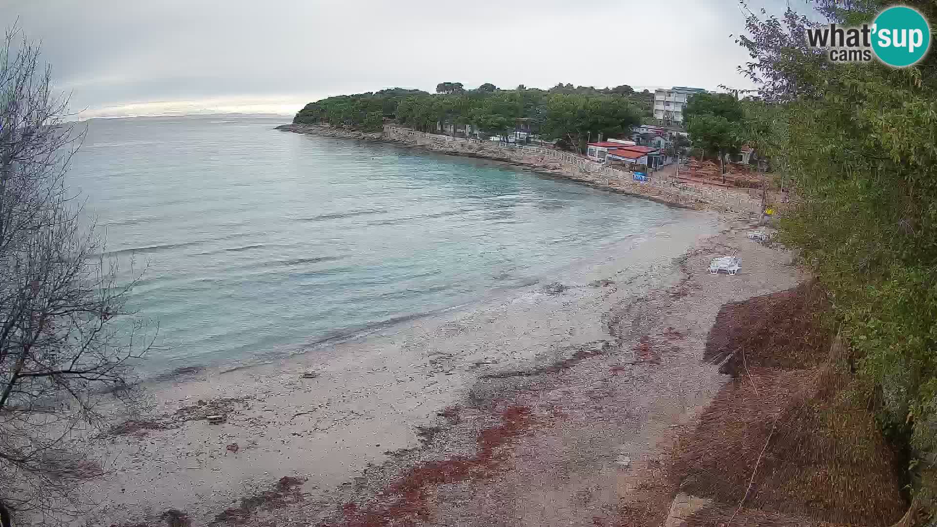 Plaža Slanica Murter – web kamera