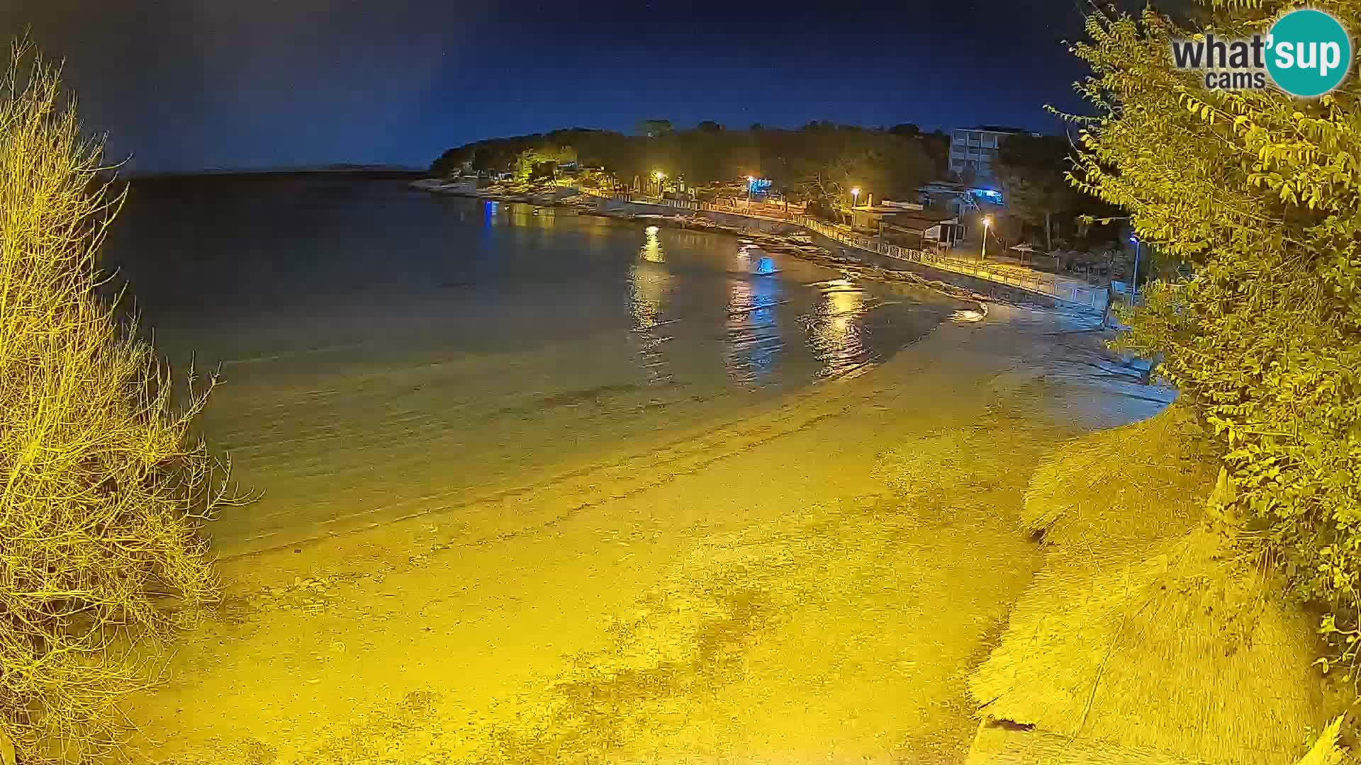 Strand Slanica Murter – webcam