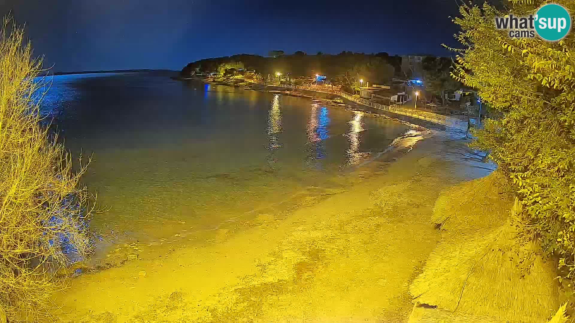 Strand Slanica Murter – webcam