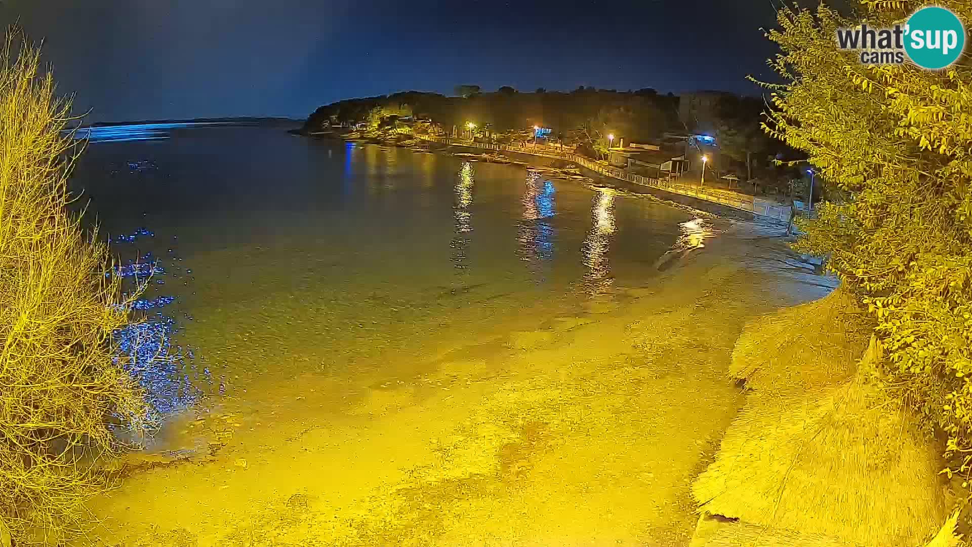 Strand Slanica Murter – webcam