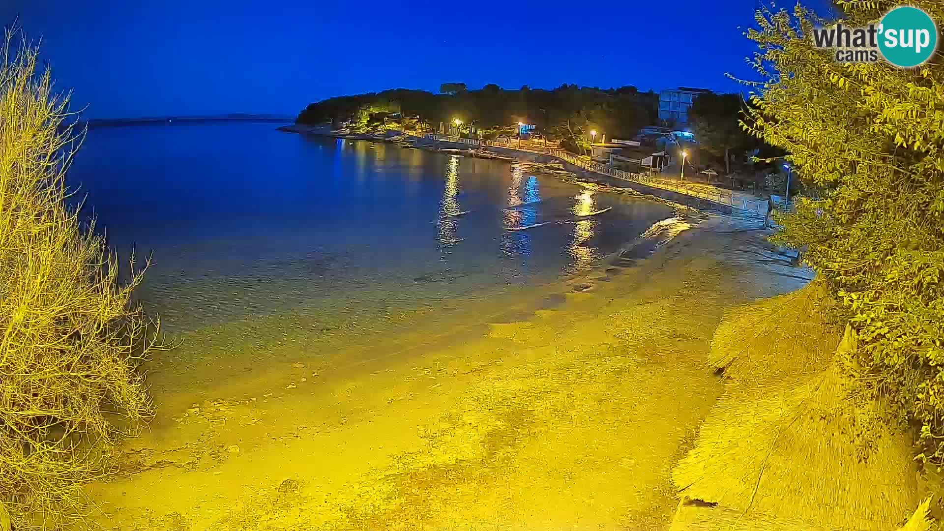 Plaža Slanica Murter – web kamera