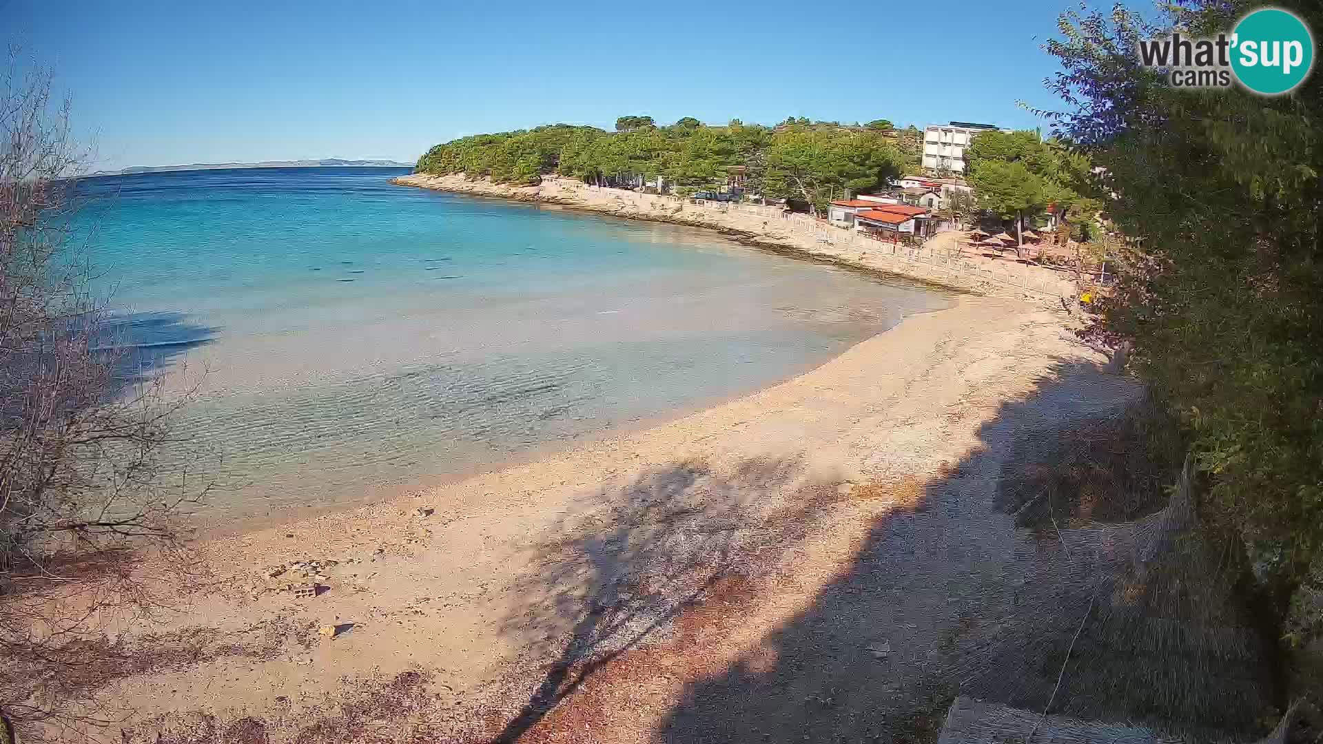 Plaža Slanica Murter – web kamera