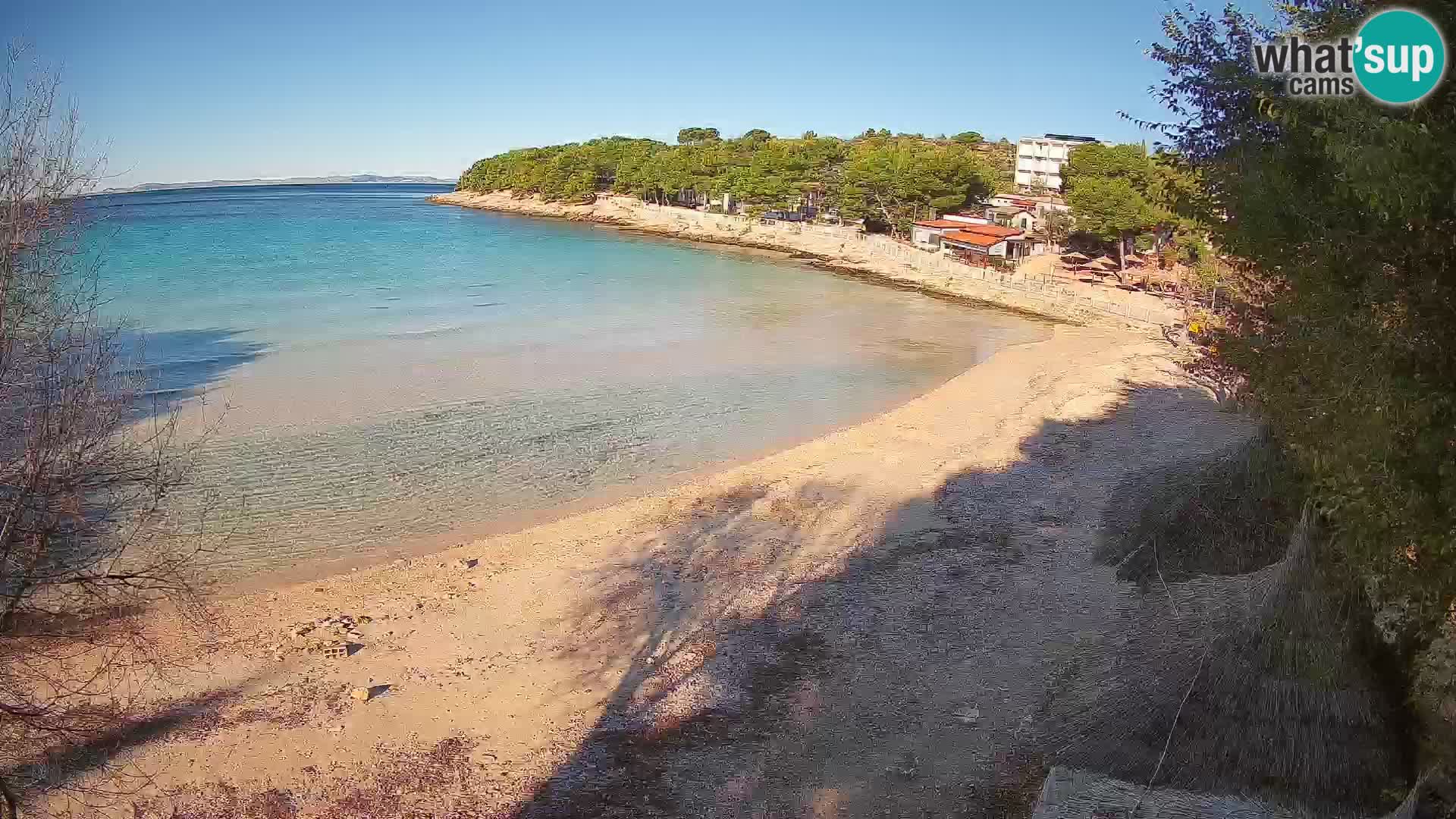 Plaža Slanica Murter – kamera v živo