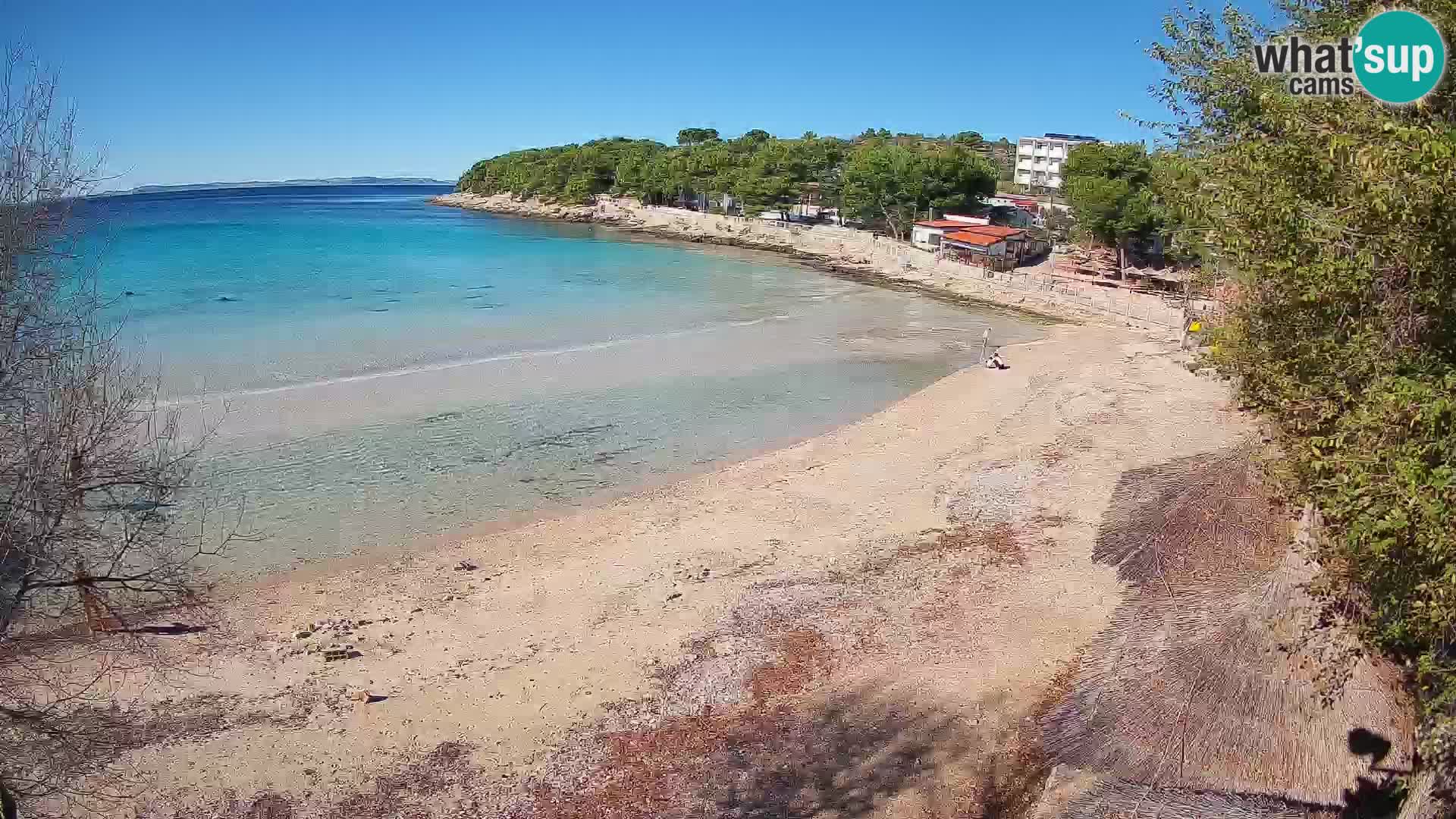 Strand Slanica Murter – webcam